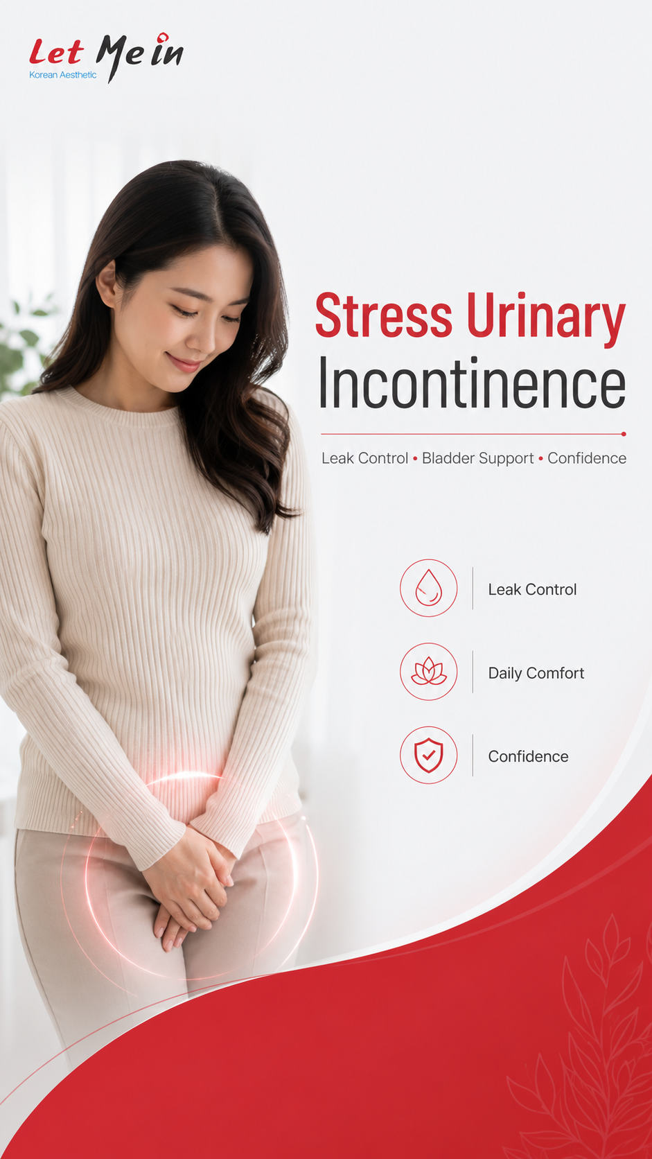 Stress urinary incontinence treatment at Let Me In Nepal