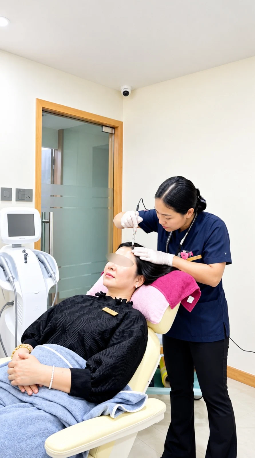 Hair restoration treatment in Nepal